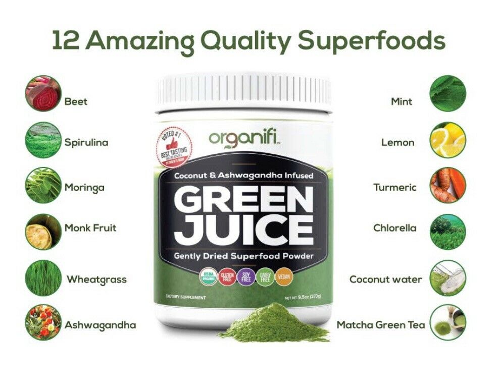 Fascination About Organifi Go Green Juice Organic Superfood Supplement ...